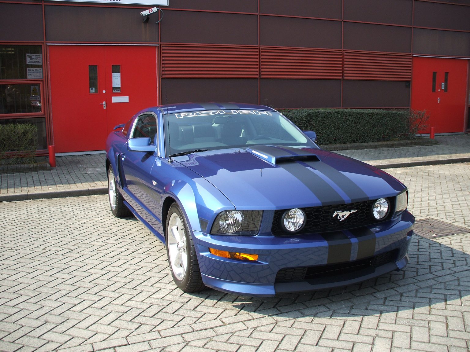 Roush Mustang front view