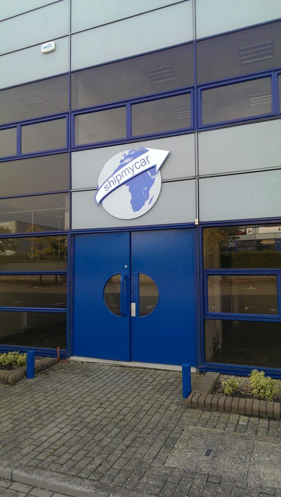 ShipMyCar ramp in new workshop