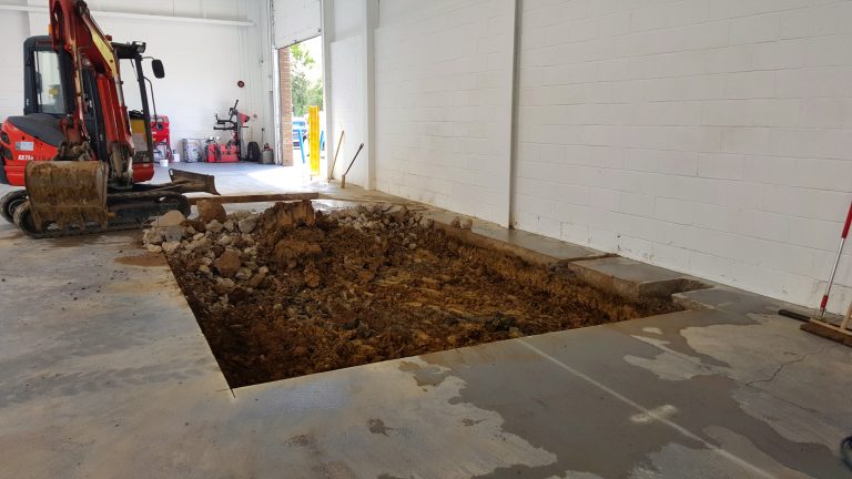 MOT bay groundwork 2