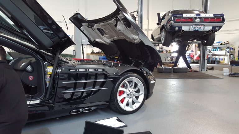 Classic car restoration project