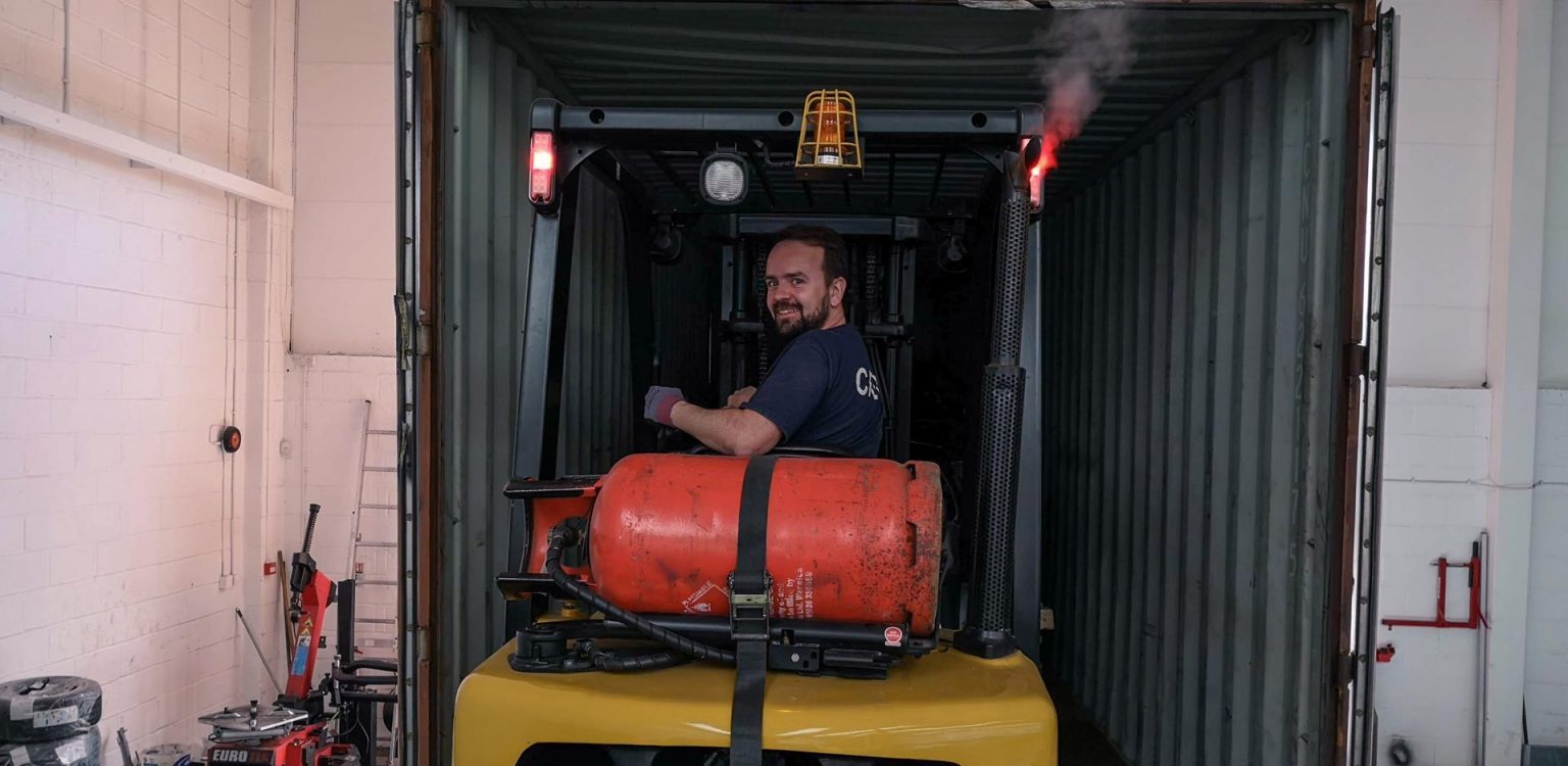 Working from home office setup during lockdown