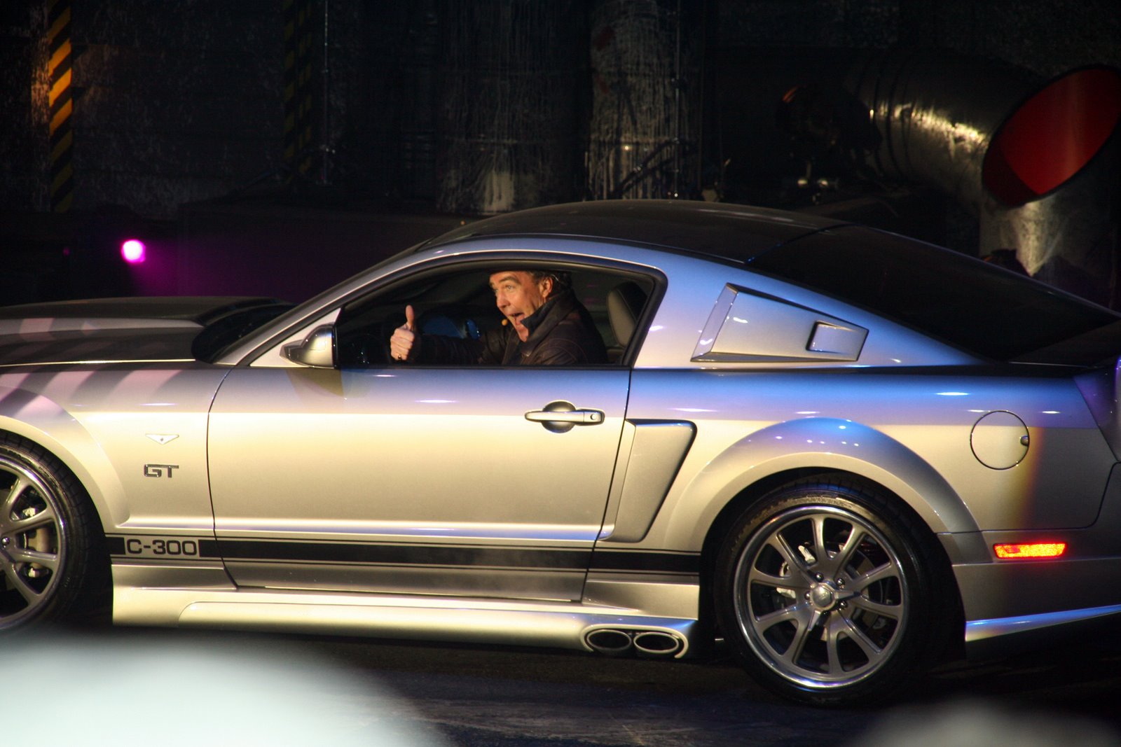 Cervinis C-300 Mustang at Top Gear Live show