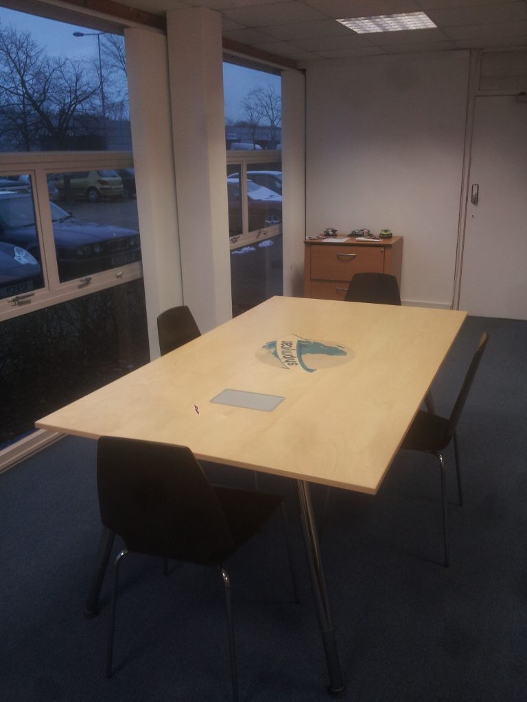 New office whiteboard