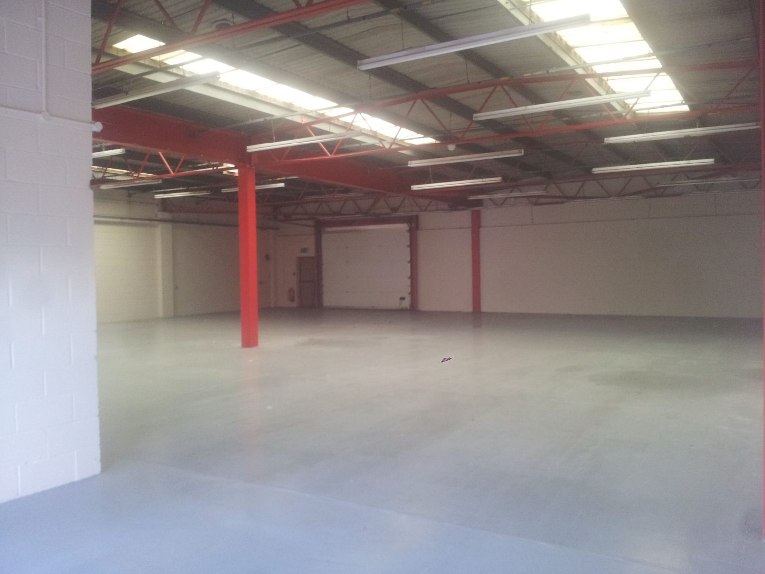 Empty warehouse unit - before 2