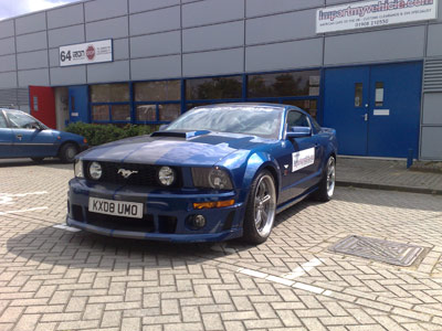 Roush Mustang demo car