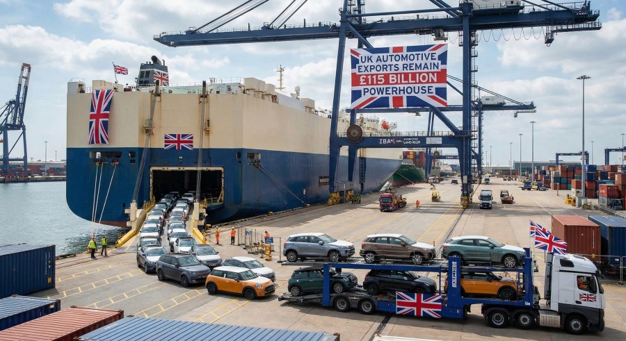 UK Automotive Exports Remain £115 Billion Powerhouse